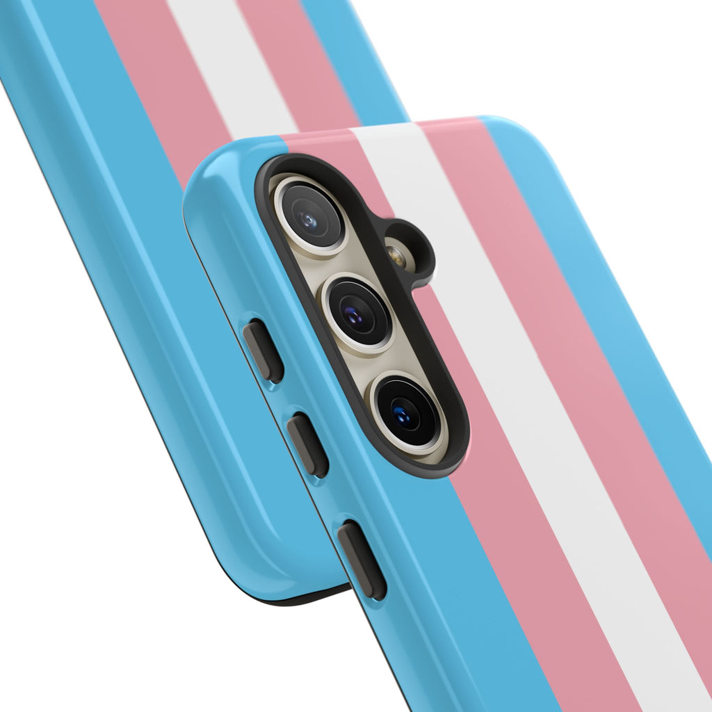 Trans Colors Tough Phone Case for iPhone, Galaxy, or Google Pixel