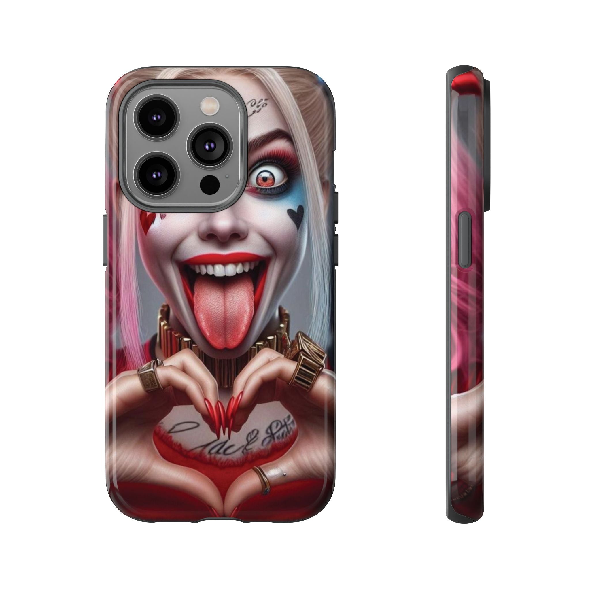 Harley Quinn Tough Phone Case for iPhone, Galaxy, or Google Pixel