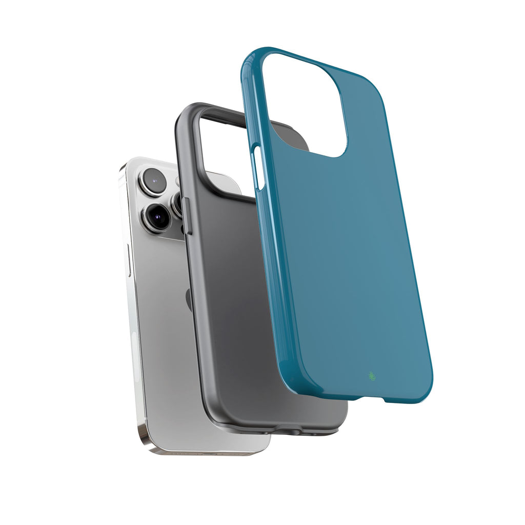 Teal Green RG Tough Phone Case for iPhone, Galaxy, or Google Pixel