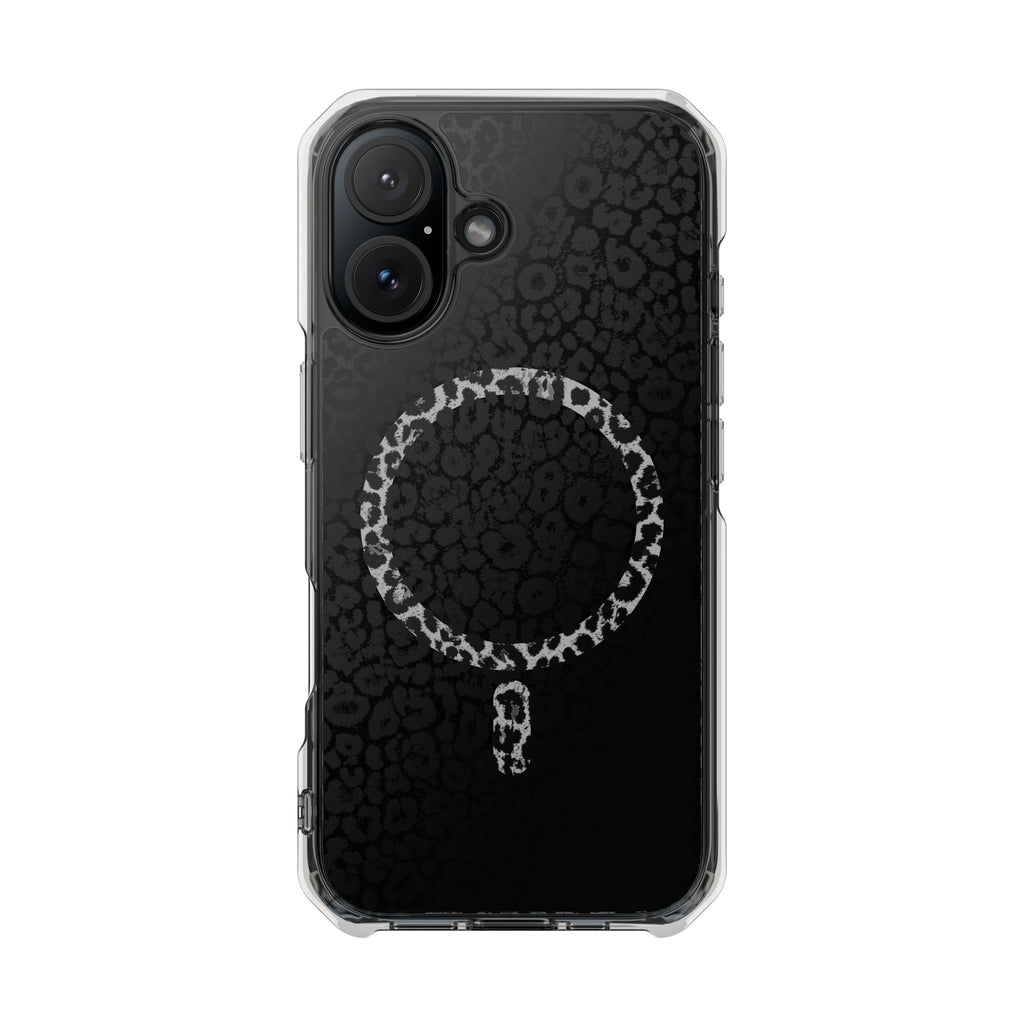 Leopard Magnetic iPhone 14, 15, 16 Series Clear Impact Cases