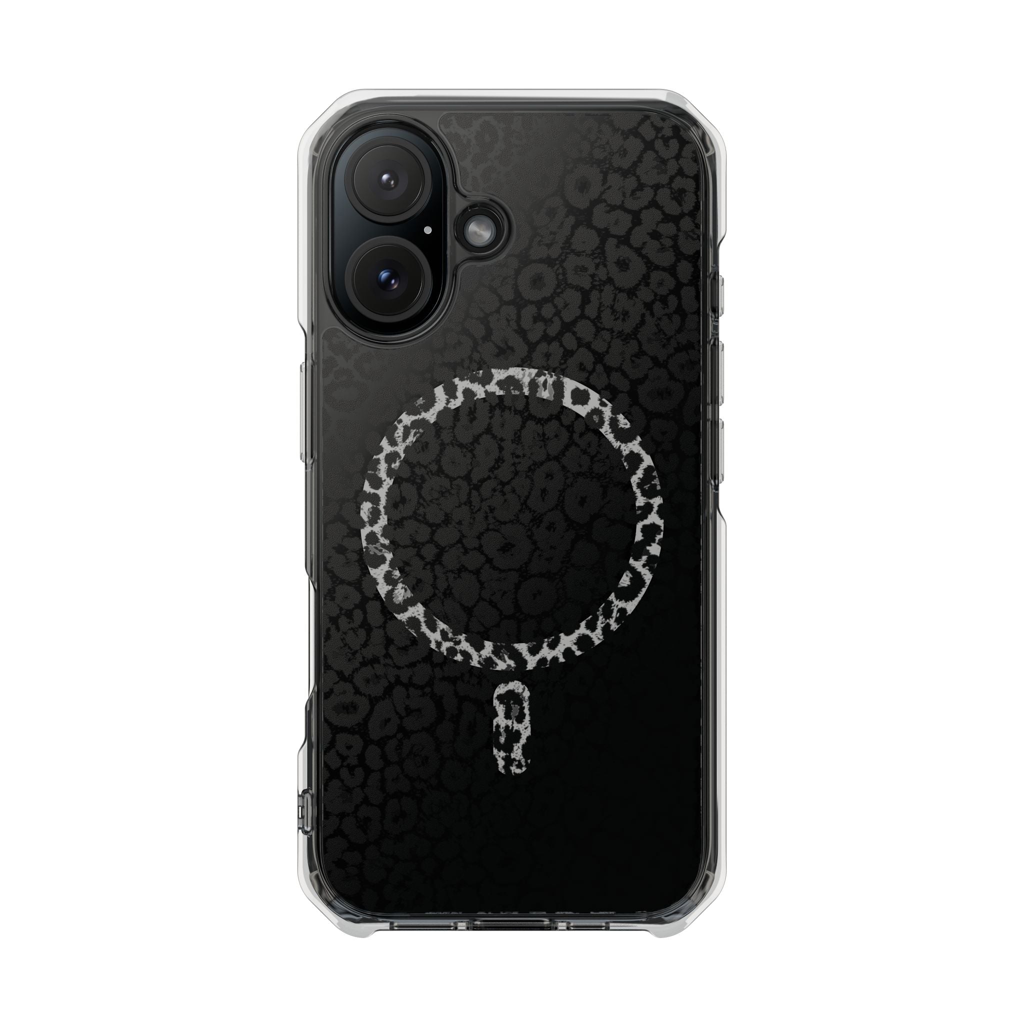 Leopard Magnetic iPhone 14, 15, 16 Series Clear Impact Cases