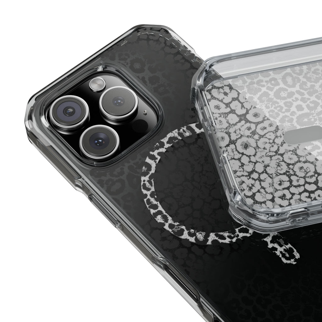 Leopard Magnetic iPhone 14, 15, 16 Series Clear Impact Cases