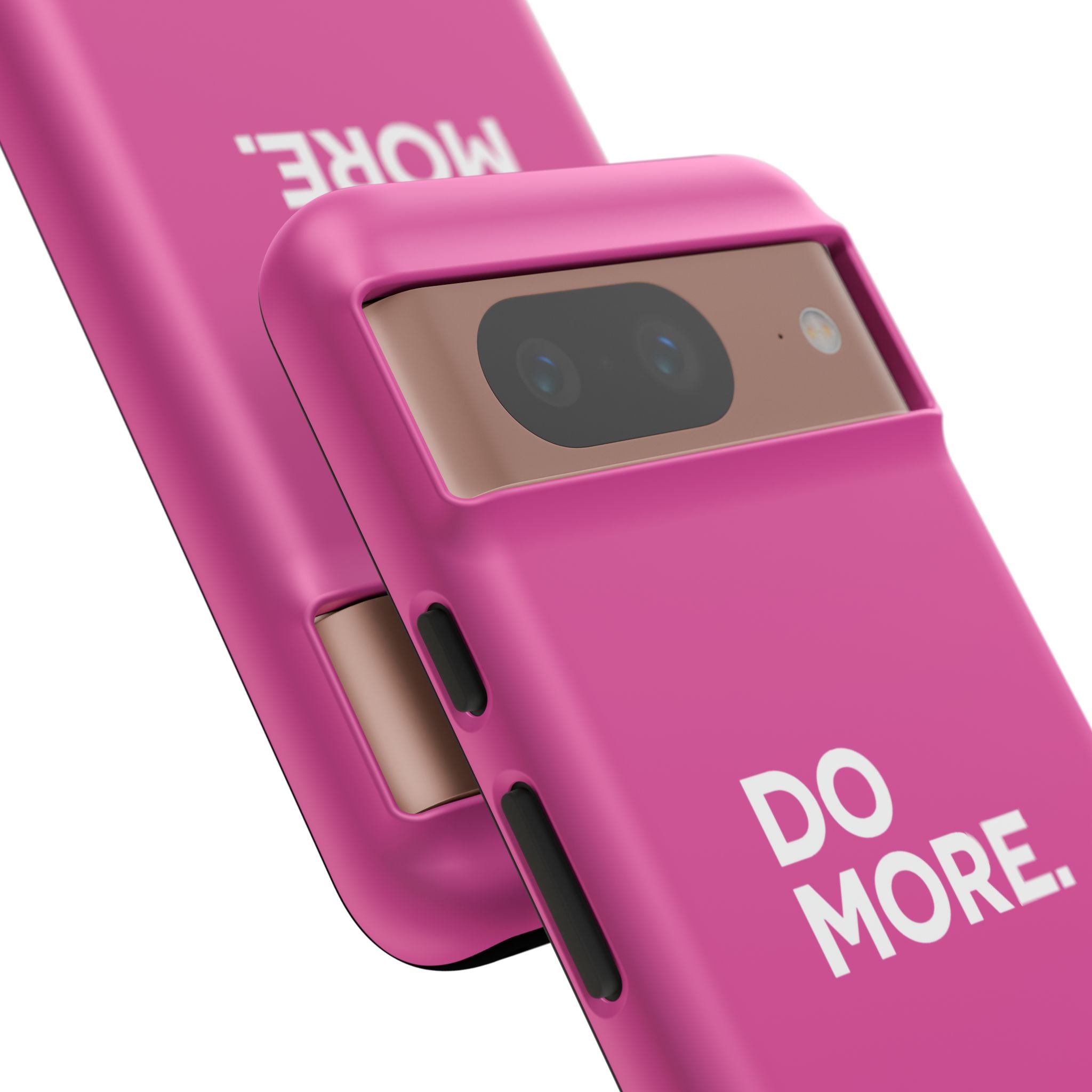 Bright Pink Do More Tough Case for iPhone, Galaxy, or Google Pixel