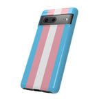 Trans Colors Tough Phone Case for iPhone, Galaxy, or Google Pixel