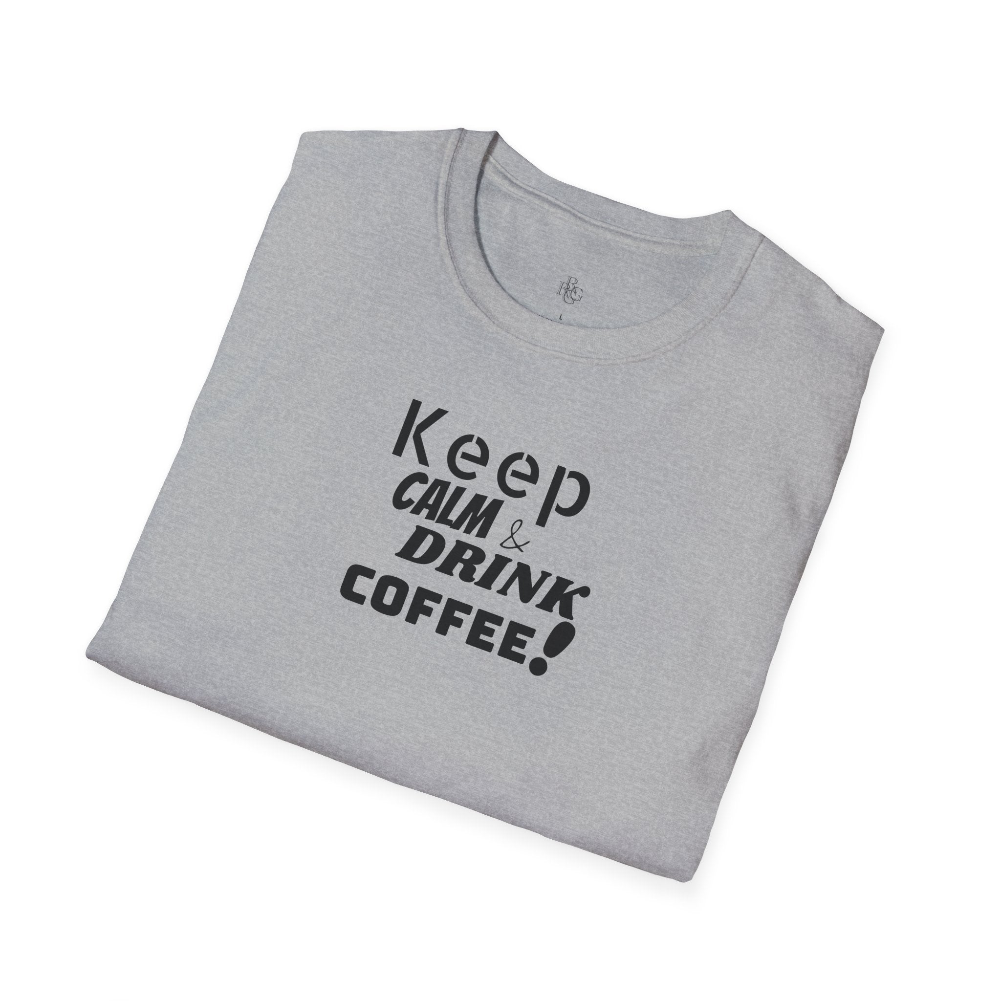 Keep Calm... Coffee Unisex Softstyle T-Shirt