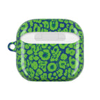 Blue and Green Leopard AirPod Cases