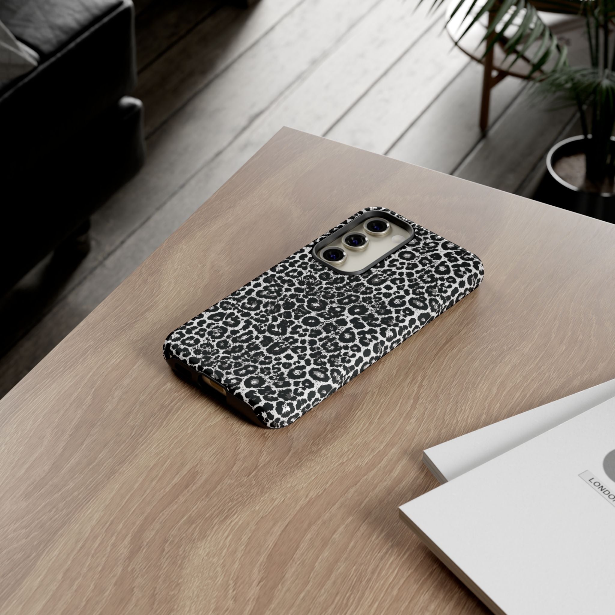 Leopard Tough Phone Case iPhone, Galaxy, or Google Pixel