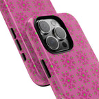 Floresta Heart Pink Tough Phone Case iPhone, Galaxy, or Google Pixel
