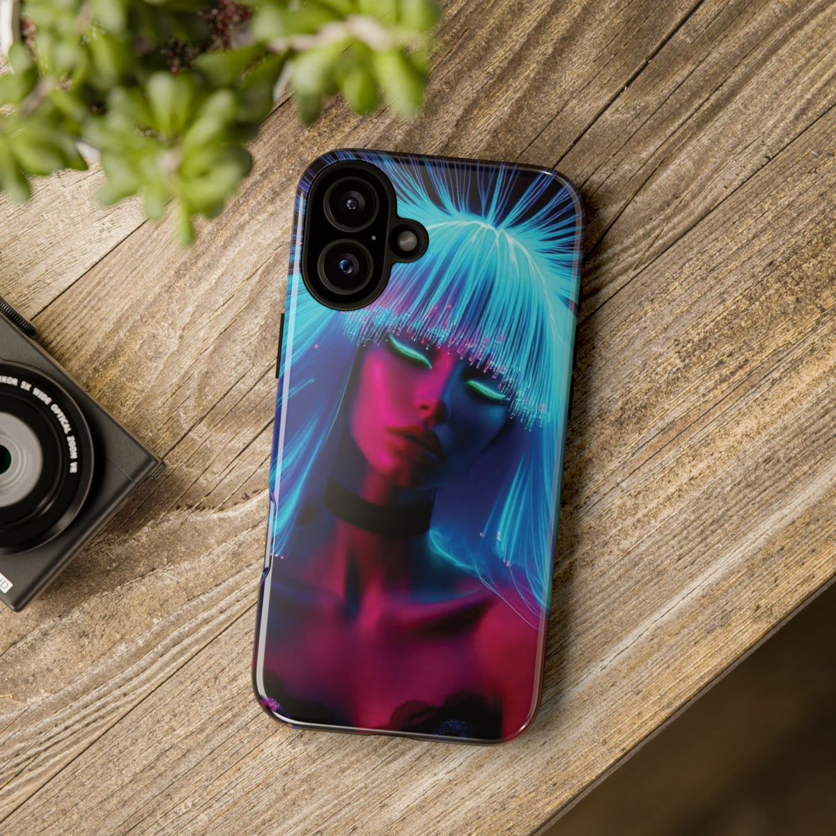 CyberPunk Tough Case for iPhone, Galaxy, or Google Pixel