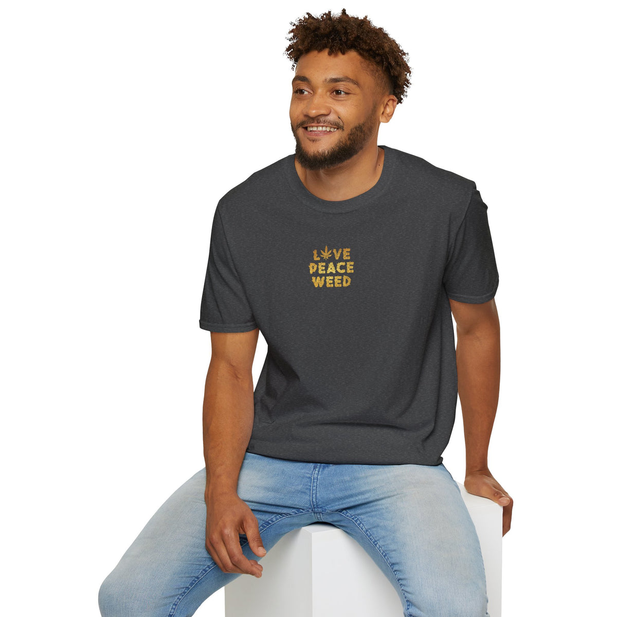 Love Peace W** Unisex Softstyle T-Shirt