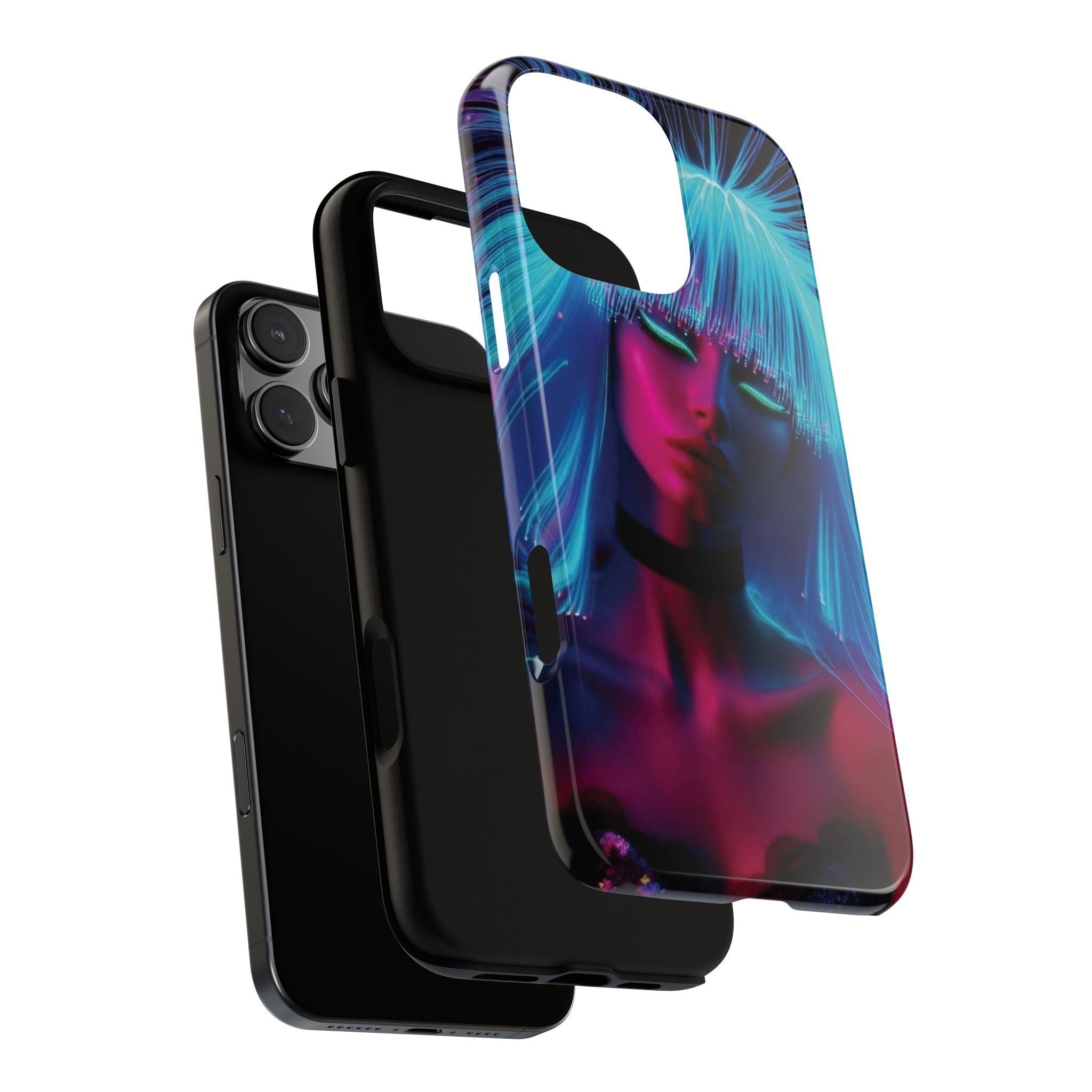 CyberPunk Tough Case for iPhone, Galaxy, or Google Pixel