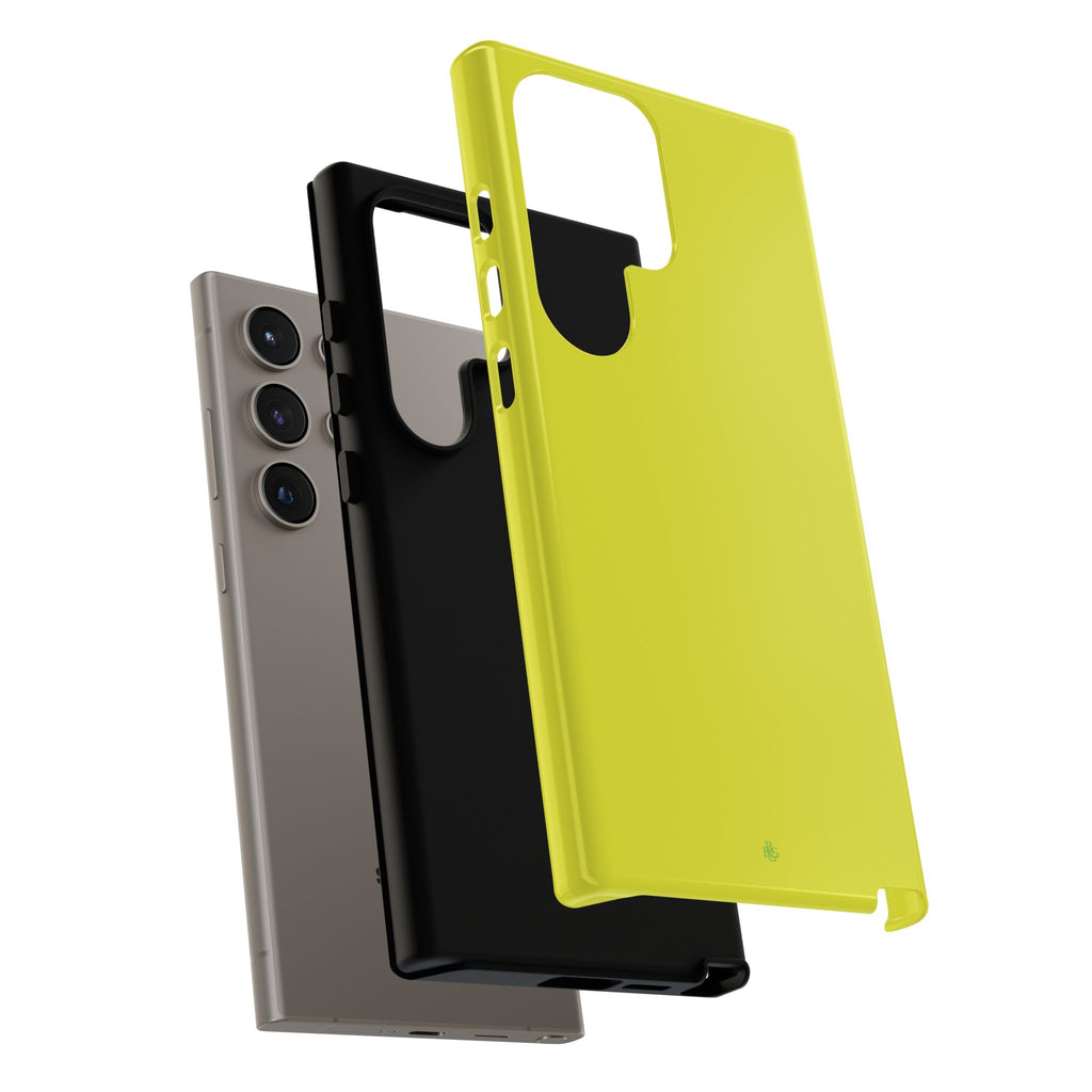 Yellow RG Tough Phone Case for iPhone, Galaxy, or Google Pixel