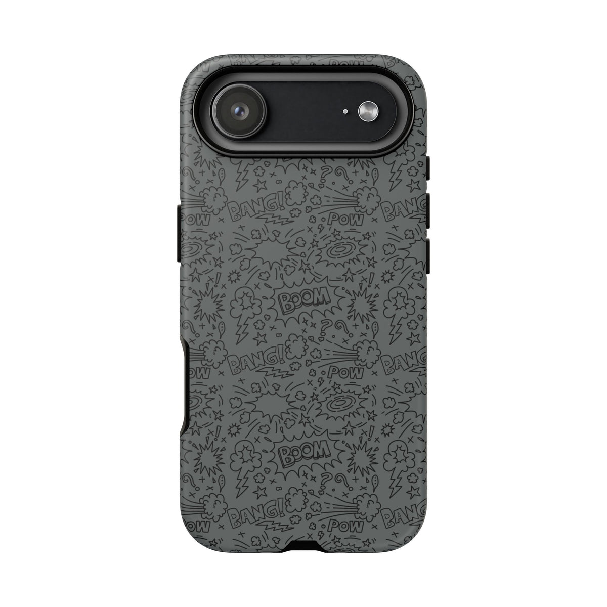 POW BOOM Comics style Tough Phone Case for iPhone, Galaxy, or Google Pixel