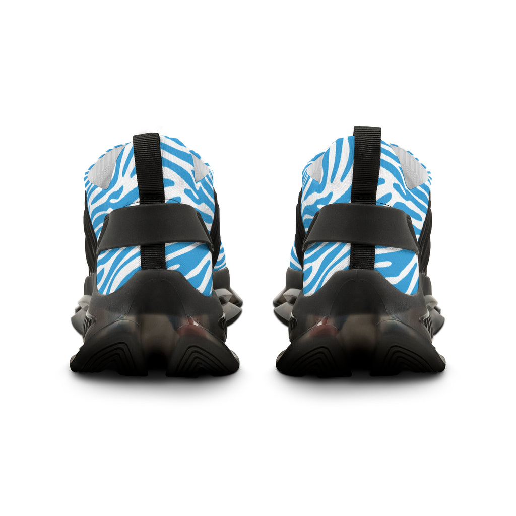 Blue Zebra Men's Mesh Sneakers