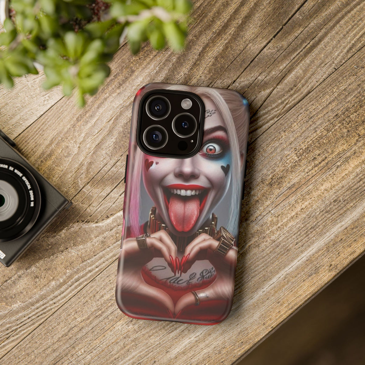 Harley Quinn Tough Phone Case for iPhone, Galaxy, or Google Pixel