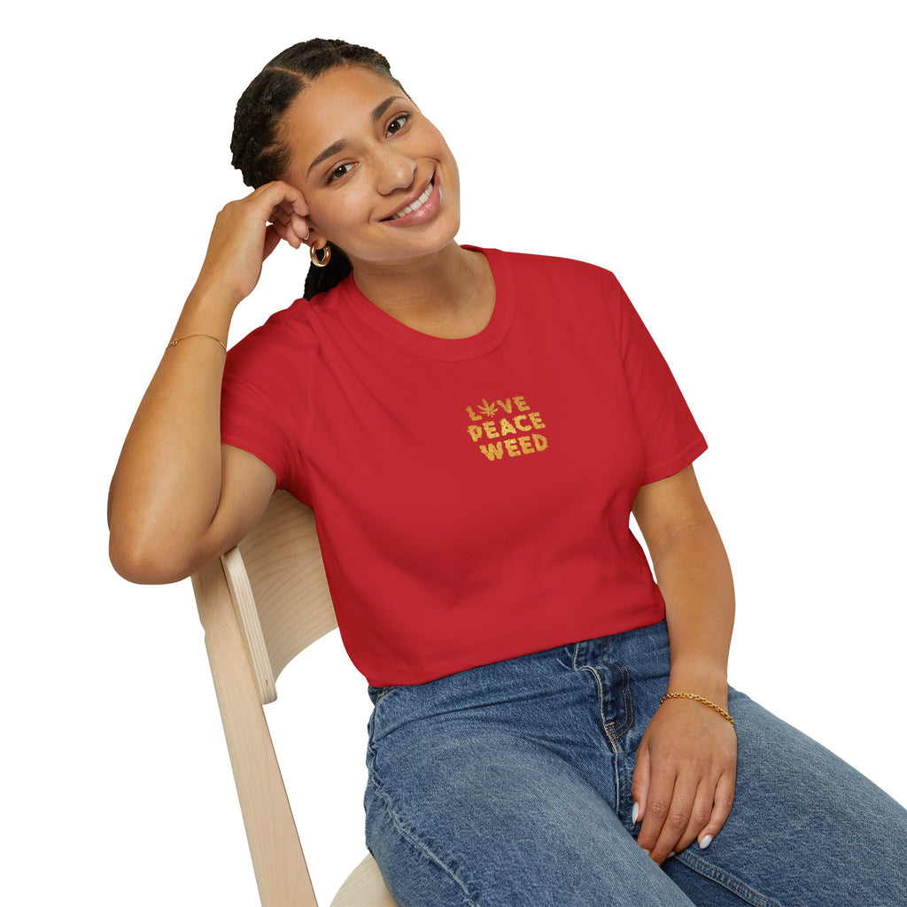 Love Peace W** Unisex Softstyle T-Shirt