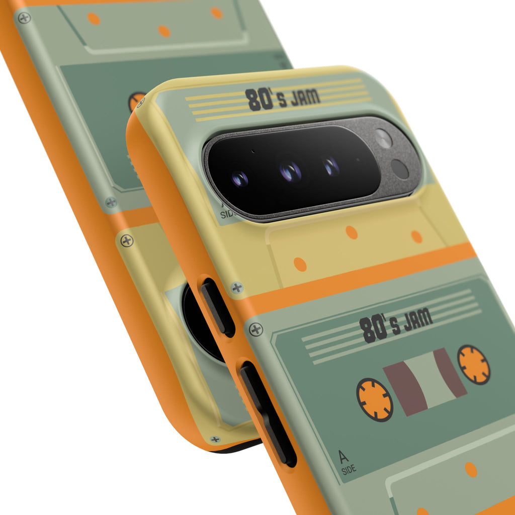 Retro 80's Jam RG Tough Phone Case for iPhone, Galaxy, or Google PIXEL