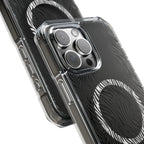 Zebra Magnetic iPhone 14, 15, 16 Series Clear Impact Cases