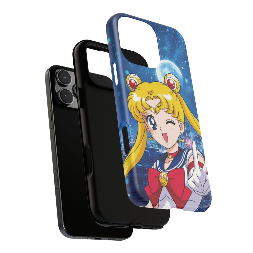 Blue S Moon Tough Case for iPhone, Galaxy, or Google Pixel