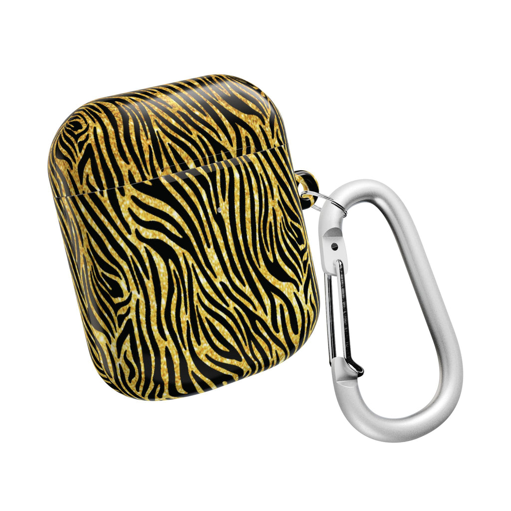 Gold Zebra AirPod Cases
