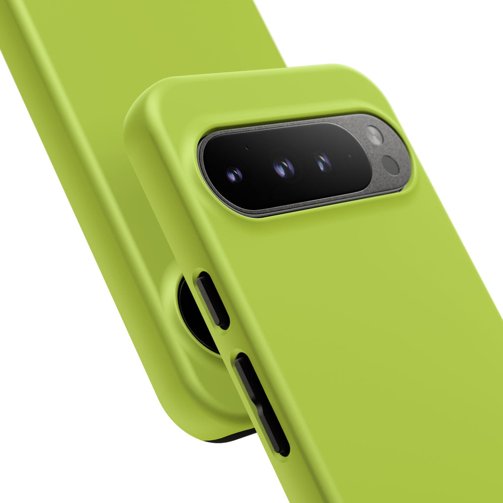 Neon Yellow RG Tough Case for iPhone, Galaxy, or Google Pixel
