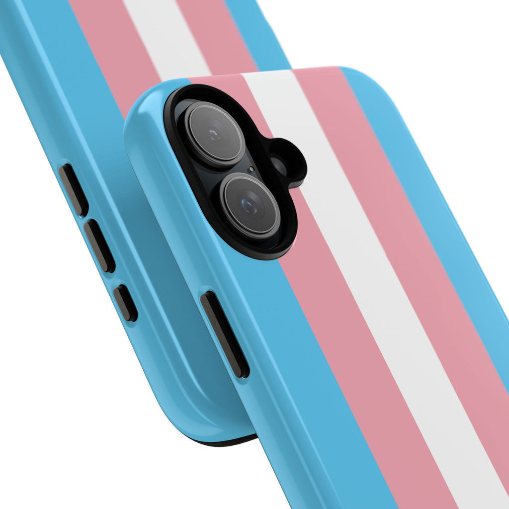 Trans Colors Tough Phone Case for iPhone, Galaxy, or Google Pixel