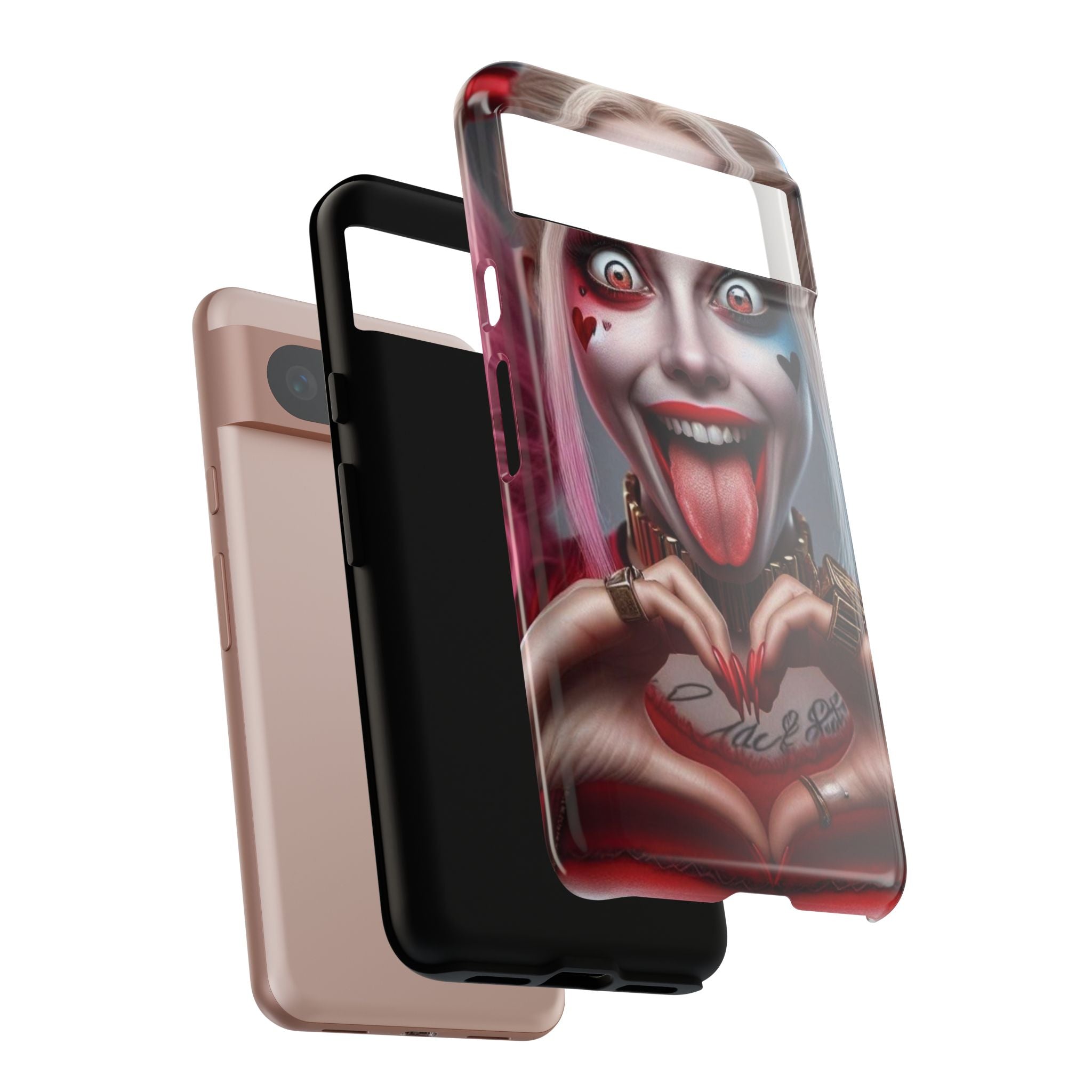 Harley Quinn Tough Phone Case for iPhone, Galaxy, or Google Pixel
