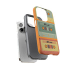 Retro 80's Jam RG Tough Phone Case for iPhone, Galaxy, or Google PIXEL