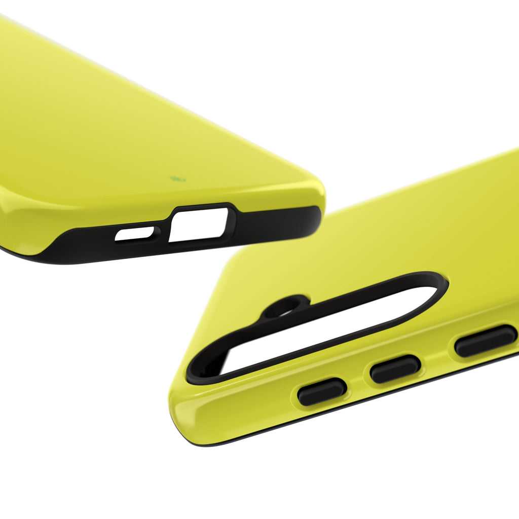 Yellow RG Tough Phone Case for iPhone, Galaxy, or Google Pixel