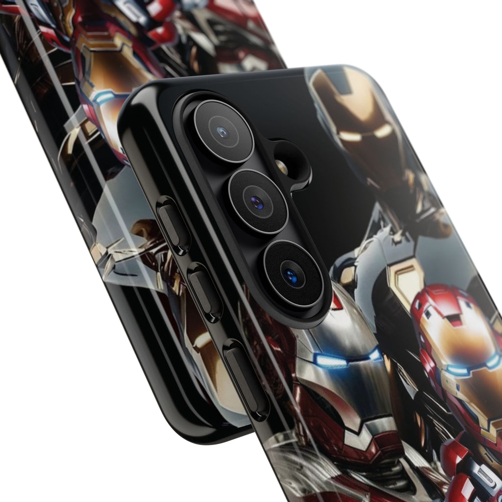 Iron Man Tough Phone Case for iPhone, Galaxy, or Google Pixel