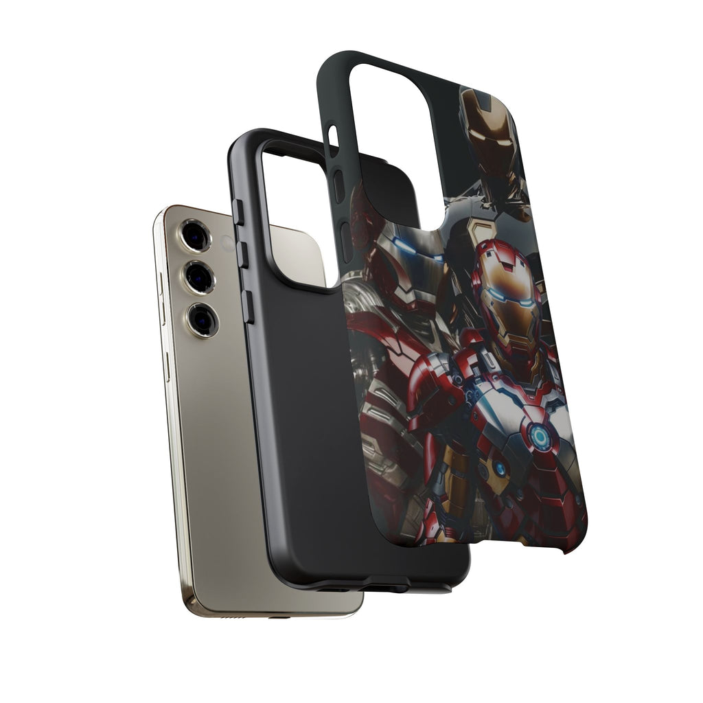 Iron Man Tough Phone Case for iPhone, Galaxy, or Google Pixel