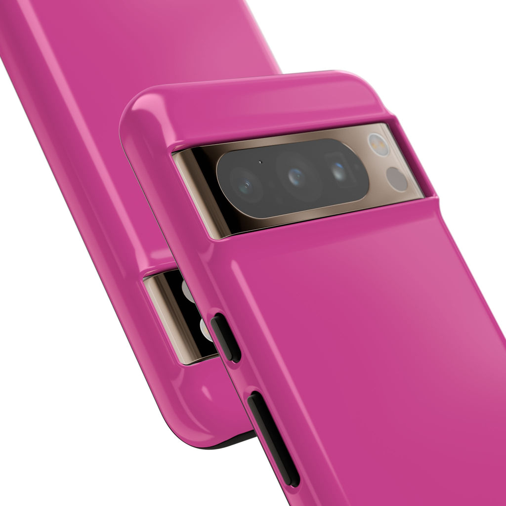 Neon Pink RG Tough Phone Case for iPhone, Galaxy, or Google Pixel