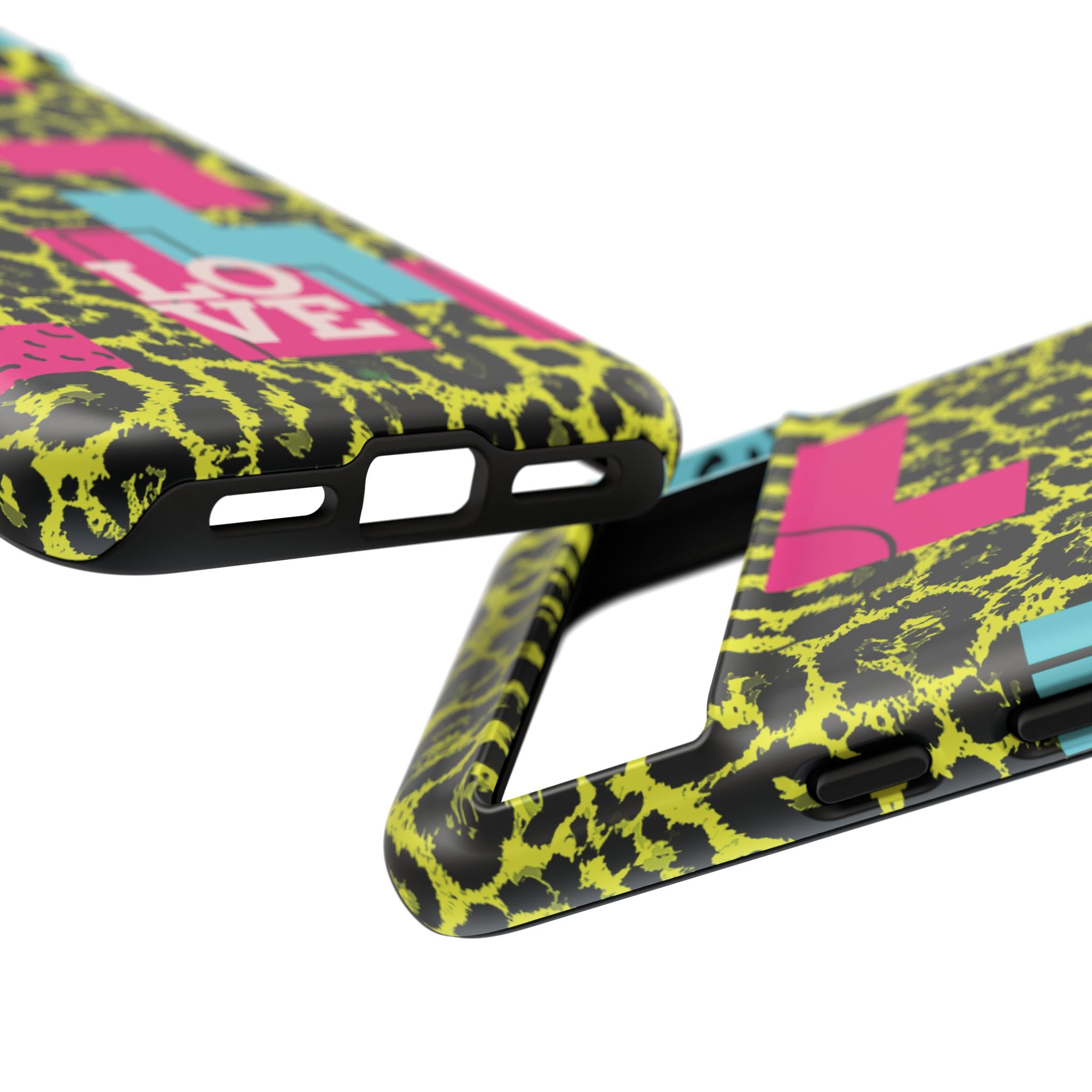 LOVE Neon Yellow RG Phone Case iPhone, Galaxy and Google Tough Cases