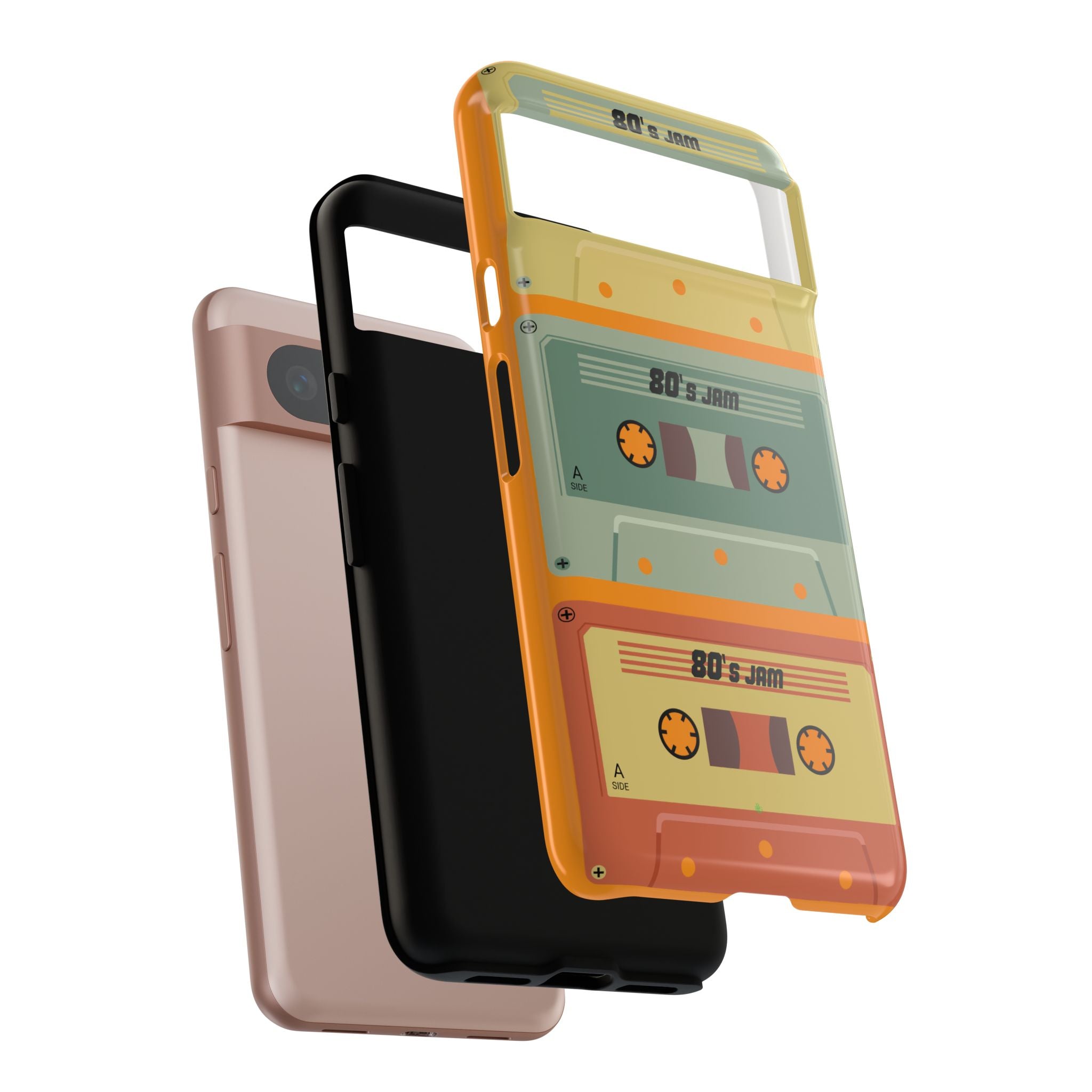 Retro 80's Jam RG Tough Phone Case for iPhone, Galaxy, or Google PIXEL