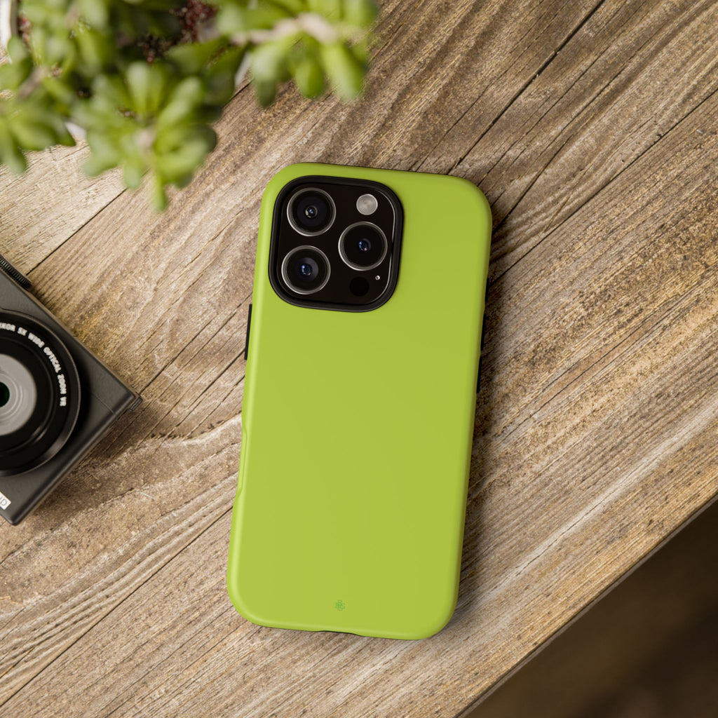 Neon Yellow RG Tough Case for iPhone, Galaxy, or Google Pixel