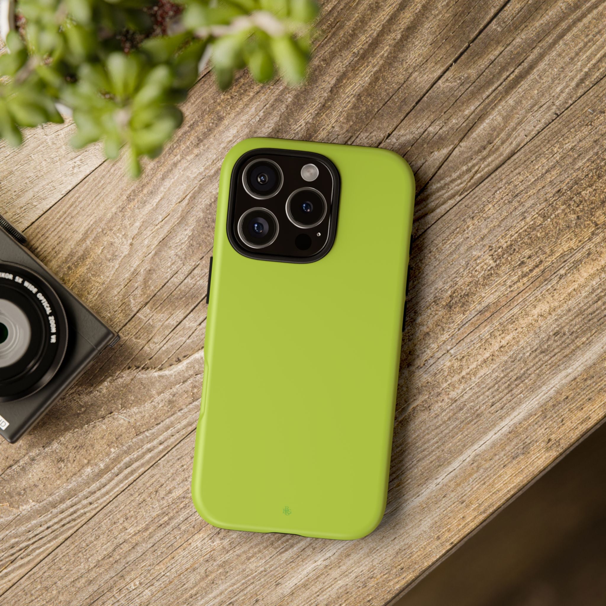 Neon Yellow RG Tough Case for iPhone, Galaxy, or Google Pixel