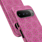 Floresta Heart Pink Tough Phone Case iPhone, Galaxy, or Google Pixel