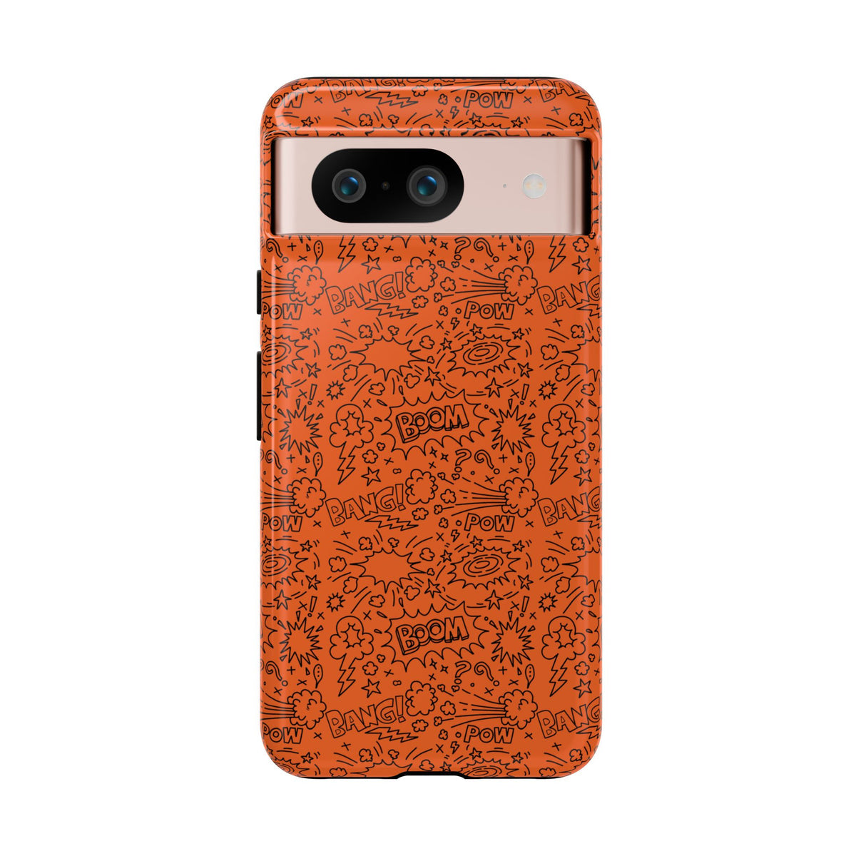 Wow Orange Tough Case for iPhone, Galaxy, or Google Pixel