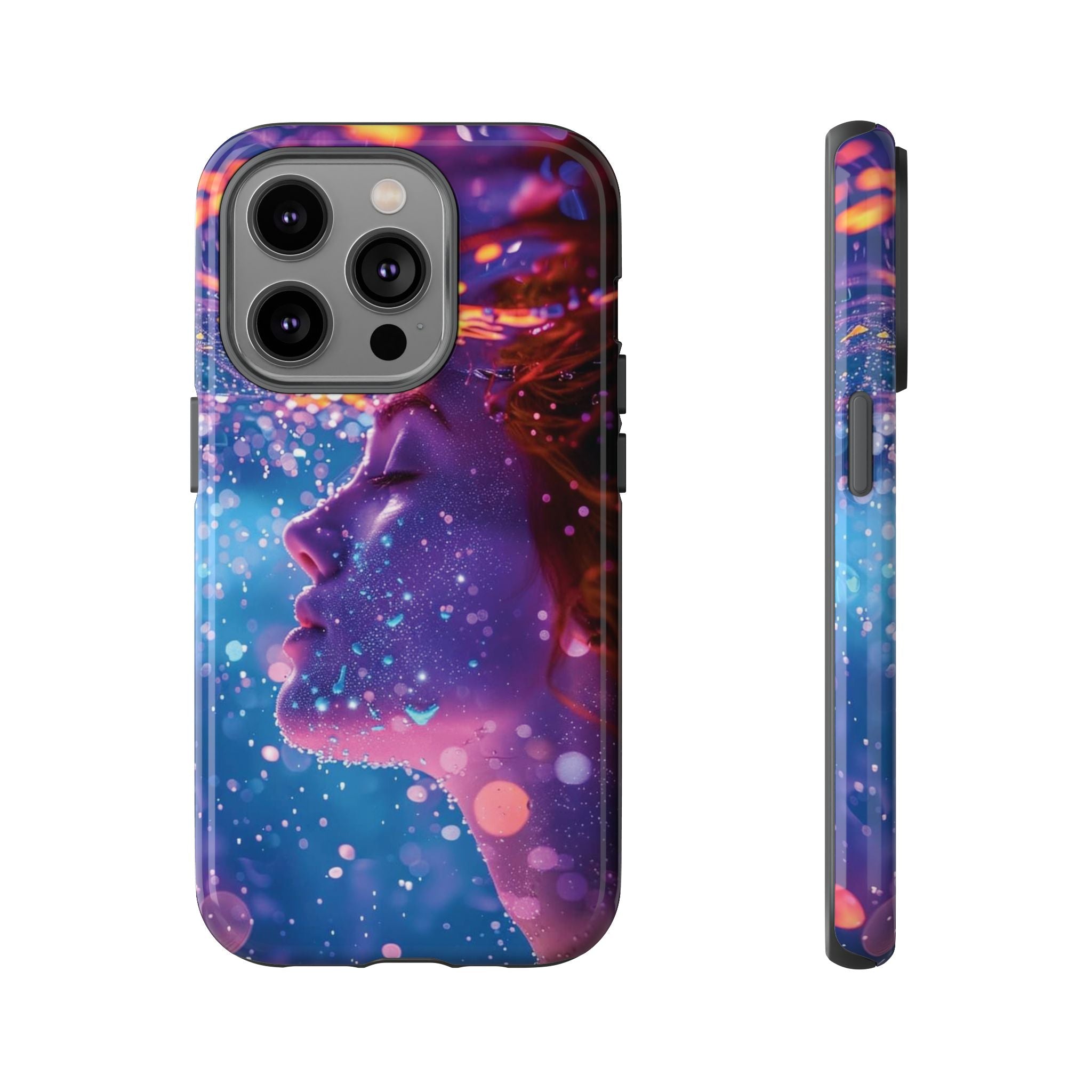 Meditating Underwater Tough Phone Case for iPhone, Galaxy, or Google Pixel