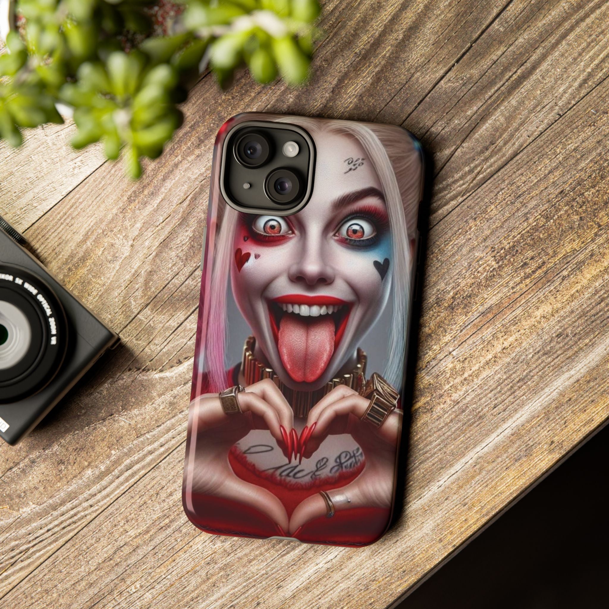 Harley Quinn Tough Phone Case for iPhone, Galaxy, or Google Pixel