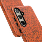 Wow Orange Tough Case for iPhone, Galaxy, or Google Pixel
