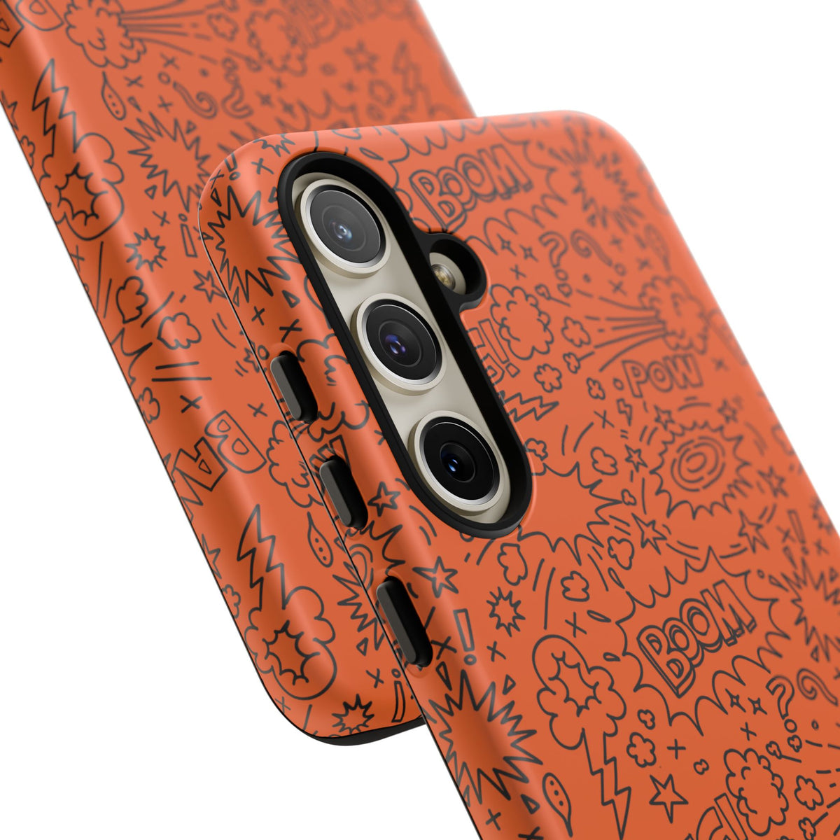 Wow Orange Tough Case for iPhone, Galaxy, or Google Pixel