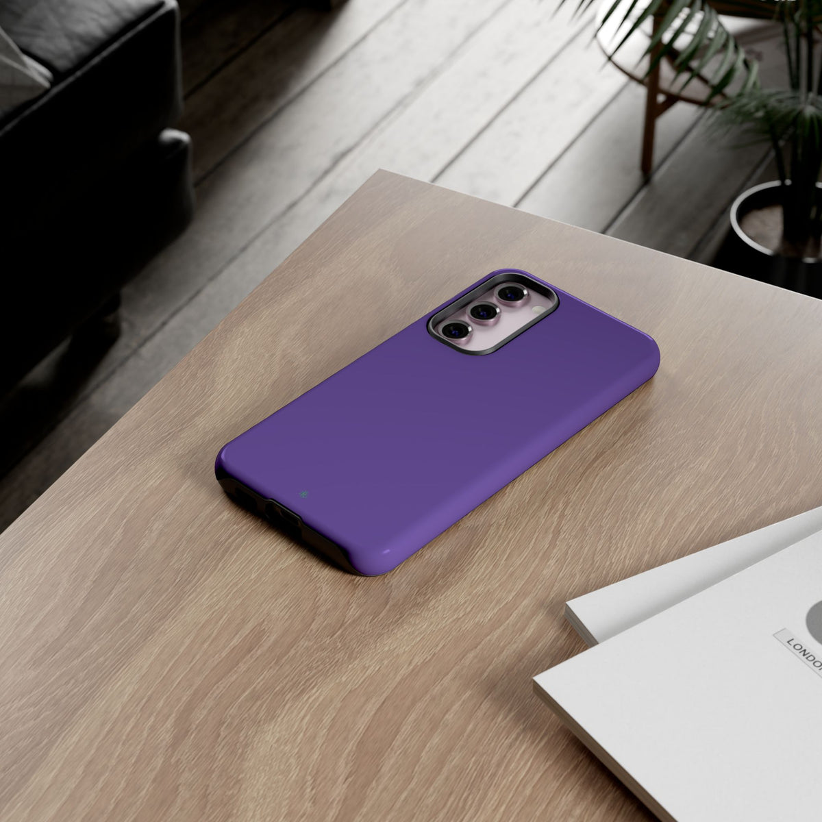 Purple Phone Case for iPhone, Galaxy, or Google Pixel