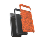 Wow Orange Tough Case for iPhone, Galaxy, or Google Pixel