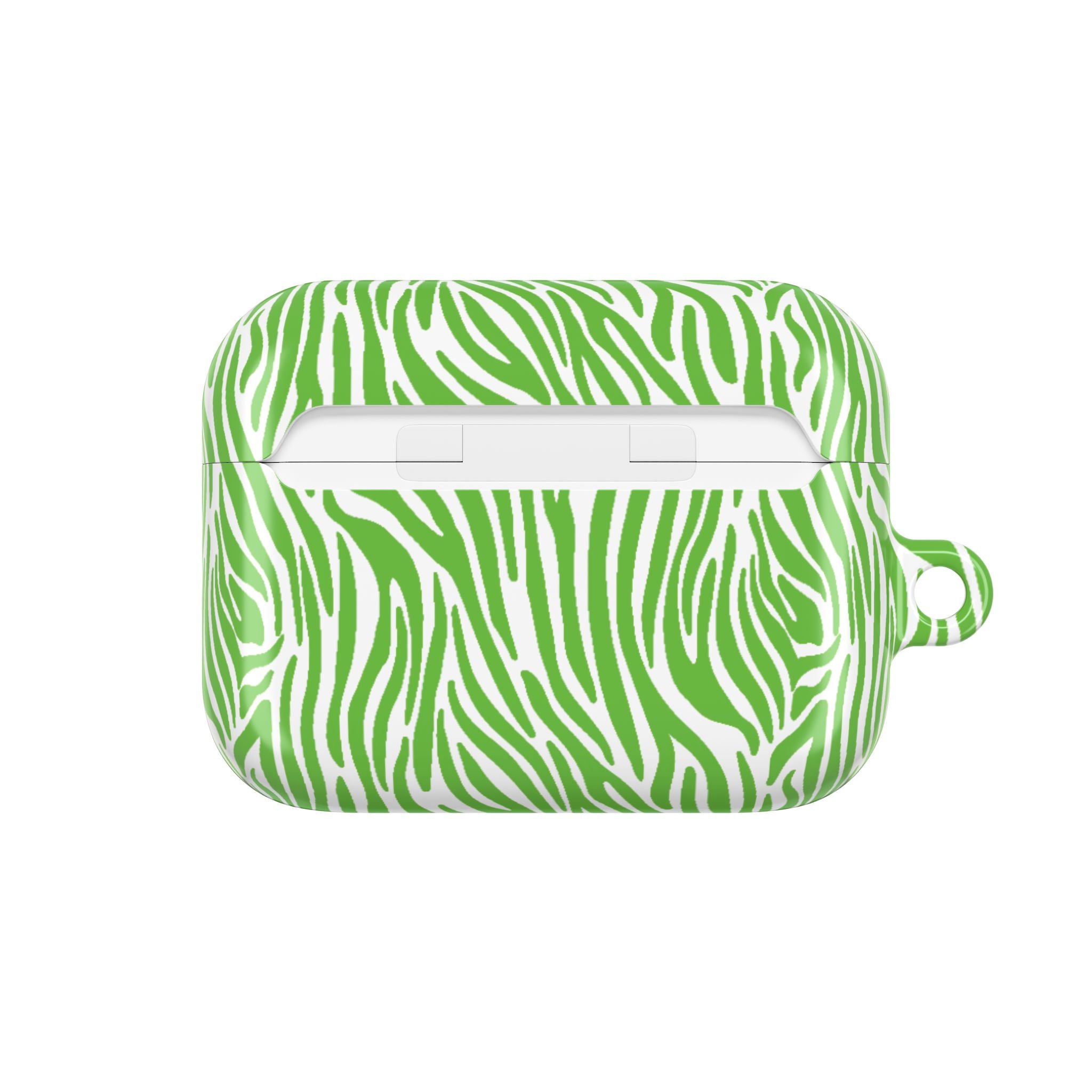 Green Zebra AirPod Cases