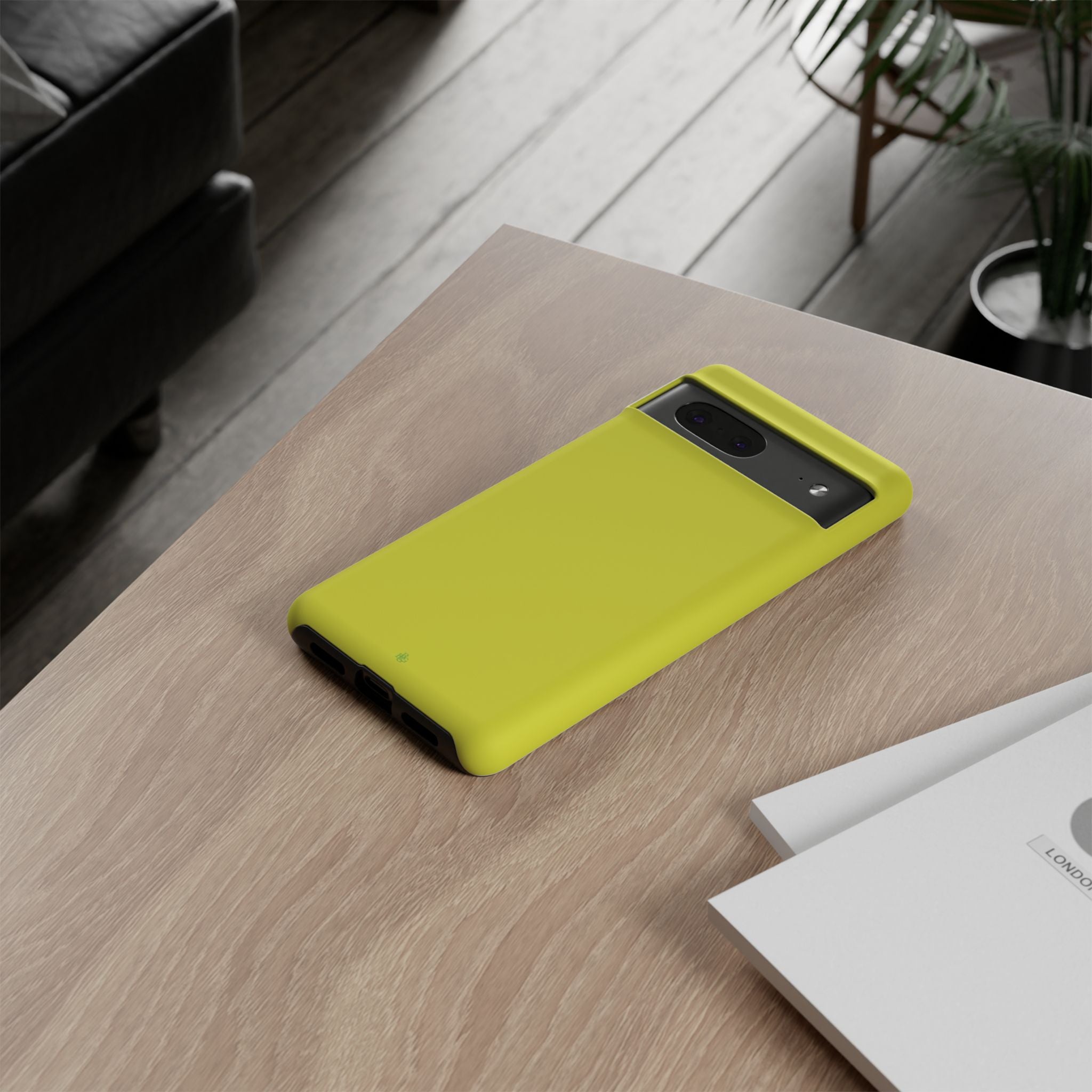 Yellow RG Tough Phone Case for iPhone, Galaxy, or Google Pixel