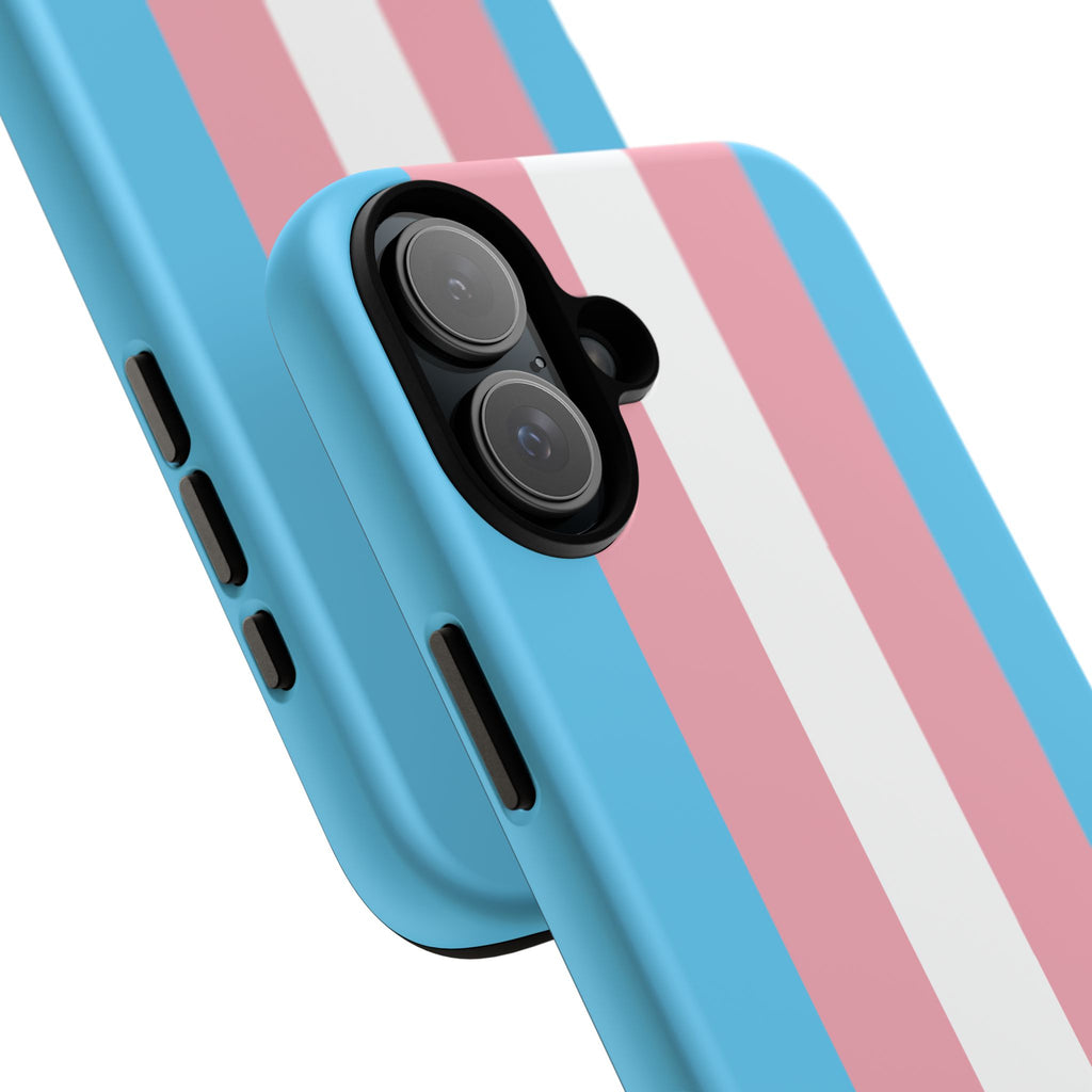 Trans Colors Tough Phone Case for iPhone, Galaxy, or Google Pixel