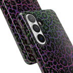 Colorful Leopard Tough Phone Case for iPhone, Galaxy, or Google Pixel