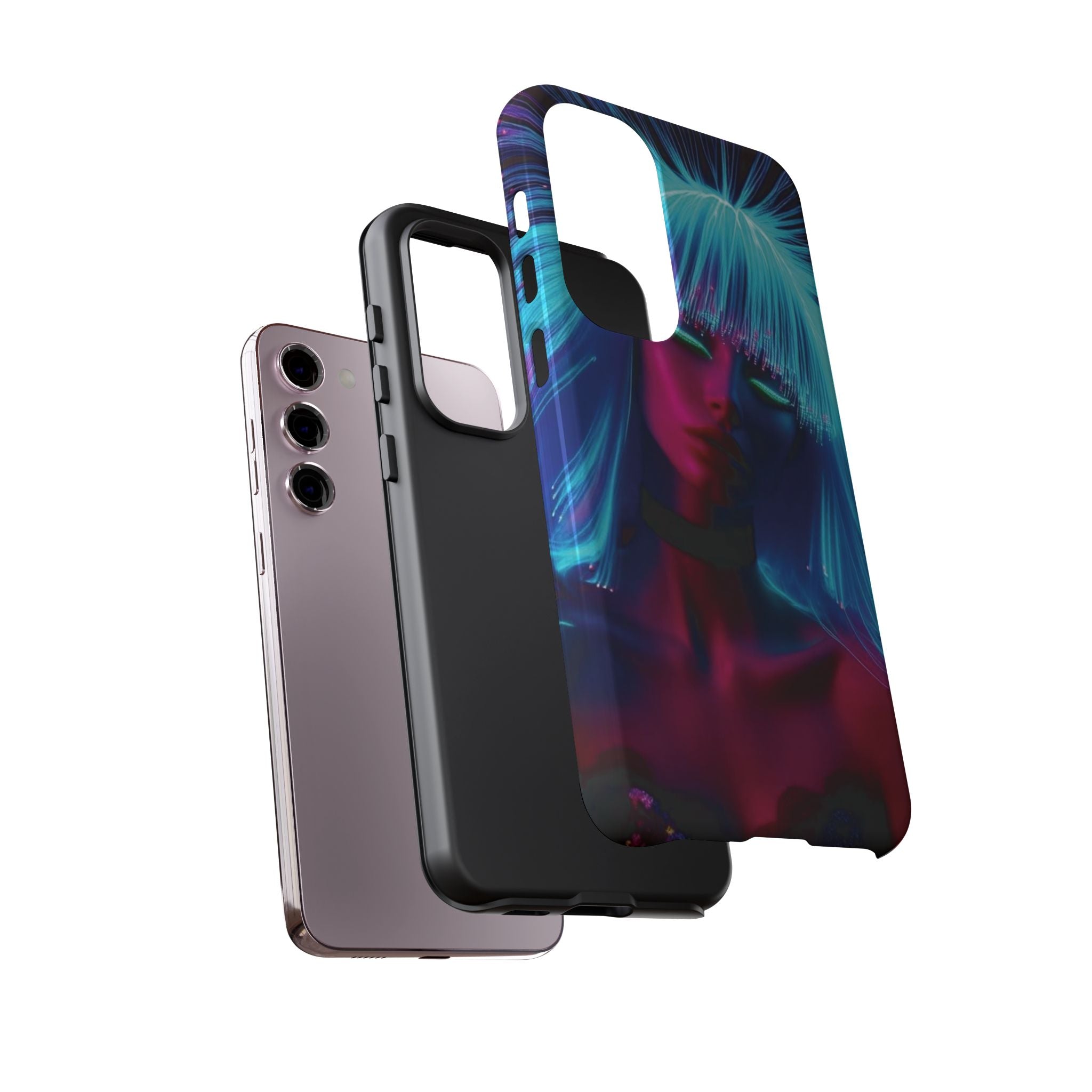 CyberPunk Tough Case for iPhone, Galaxy, or Google Pixel