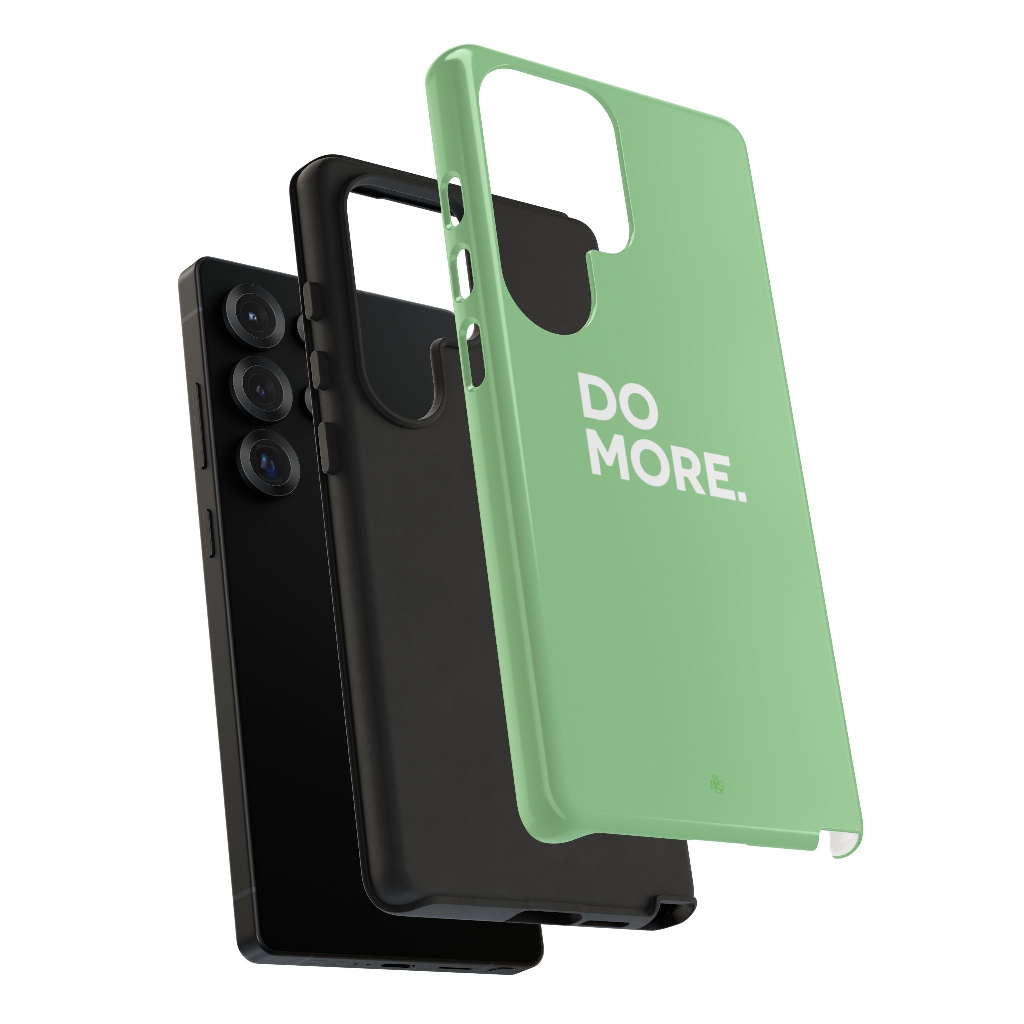 Do More Mint Green Tough Phone Case for iPhone, Galaxy,or Google Pixel